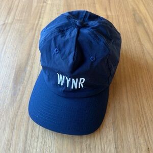 Wyn Republic WYNR Racing Team Snapback Hat - Navy